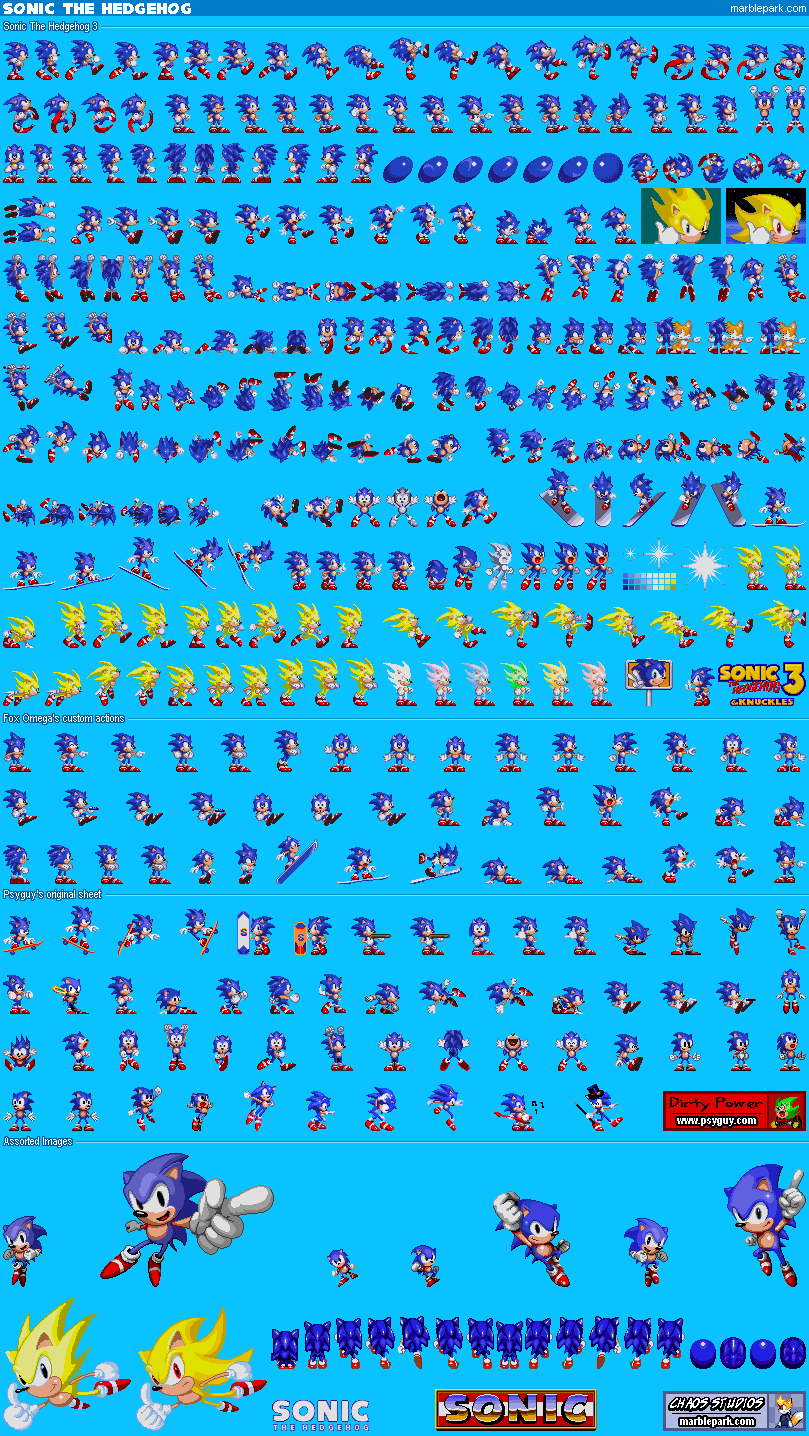 Sprites De Sonic 3 Foro