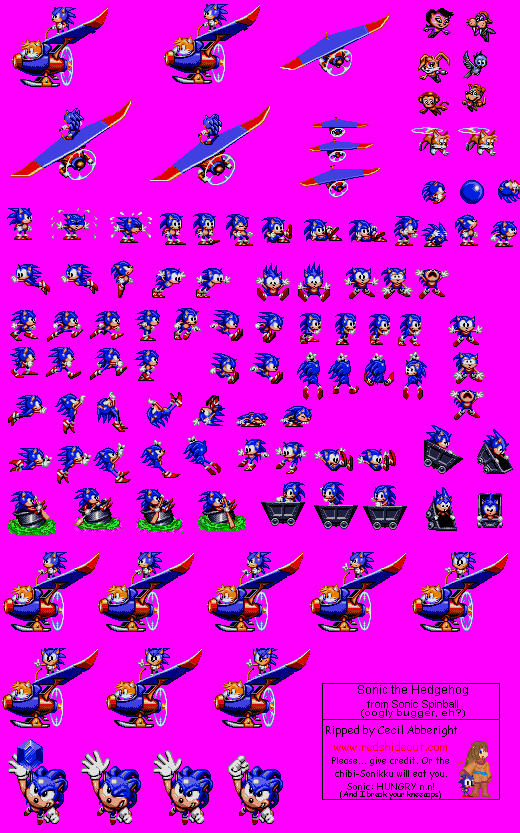 Sonic World :: Media Center :: Sprite Archive :: Sonic